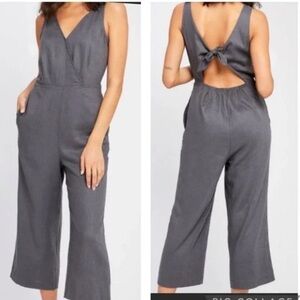 NWT Gentle Fawn Arthur Jumpsuit Graphite Sz 4